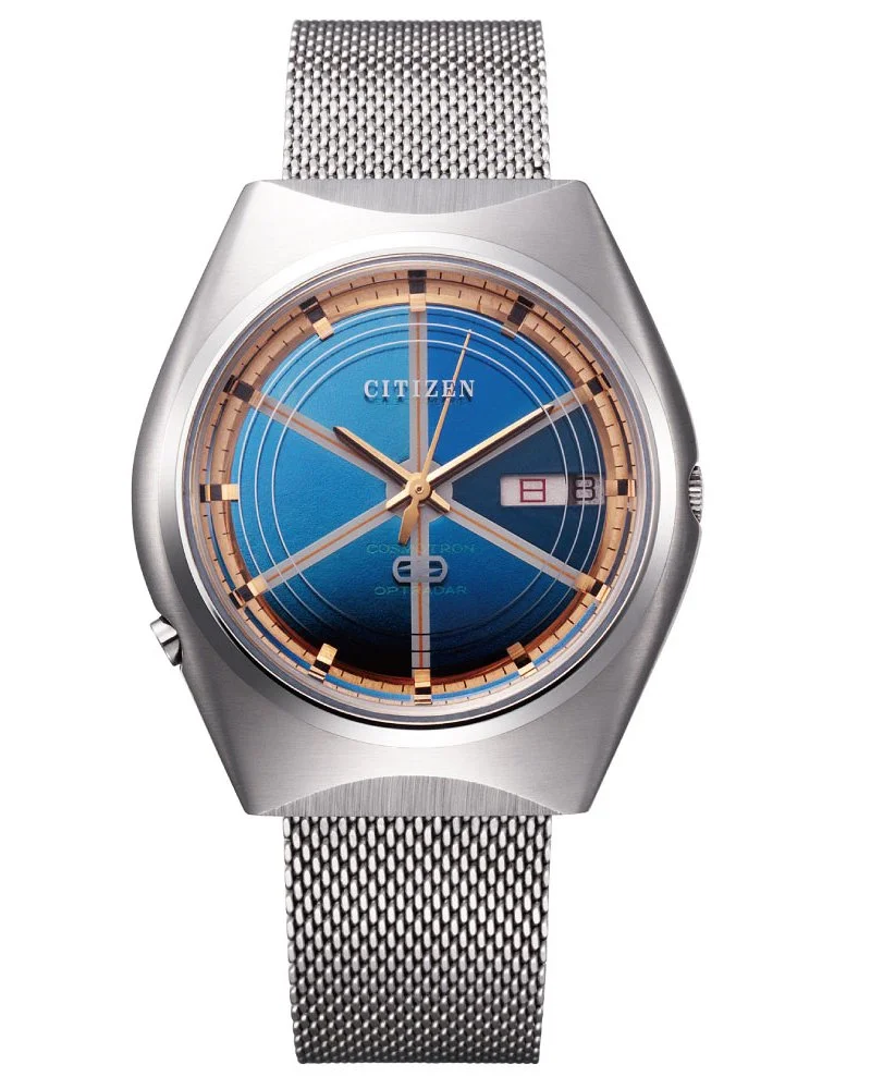 World's First Analog Solar Watch - Citizen Crystron Solar Cell